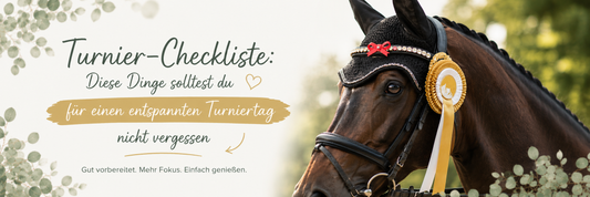 Turnier-Checkliste: Diese Dinge solltest du für einen entspannten Turniertag nicht vergessen