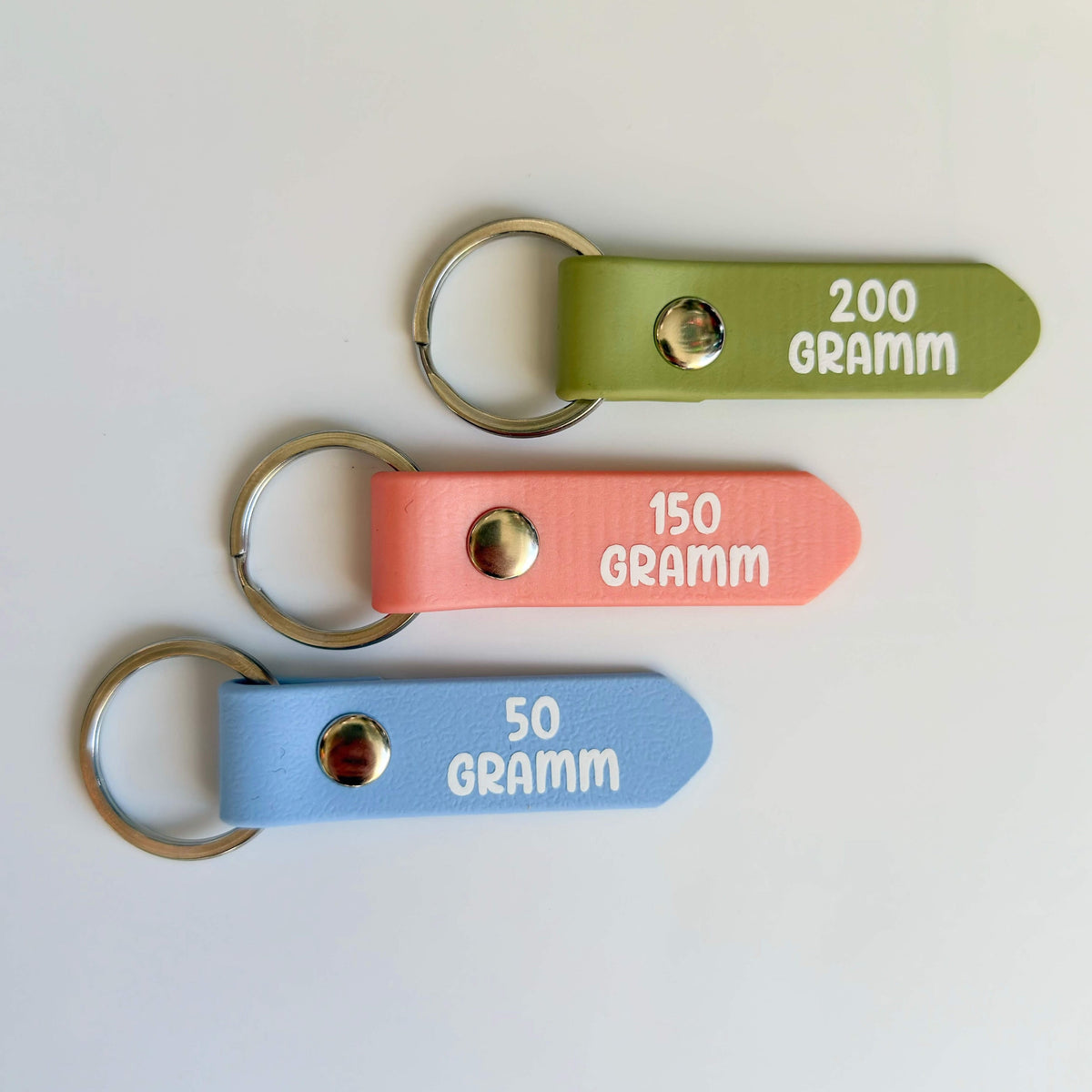 Gramm-Anhänger - Beschriftung für Winterdecken