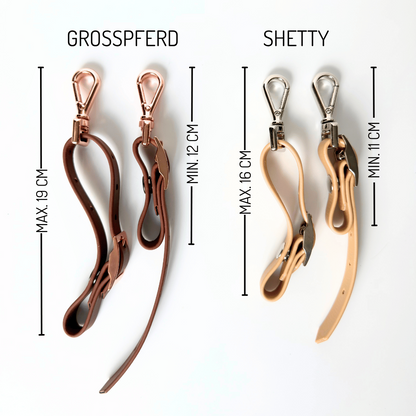 Edle Biothane-Bithanger mit Schnappkarabiner